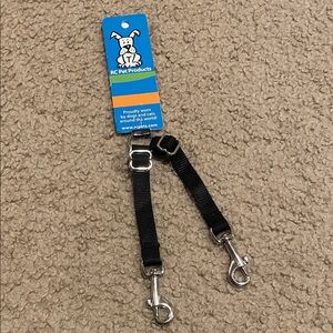 RC Pet Products Black Double Dog Leash Connector